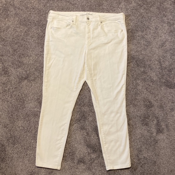 Universal Thread Women's High-Rise Straight Leg Jeans White Size 18 - Picture 5 of 12